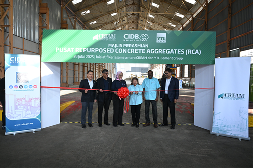 YTL Cement, CIDB launch facility to repurpose construction waste