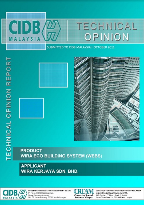Wira Eco Building System (WEBS) by Wira Kerjaya Sdn. Bhd