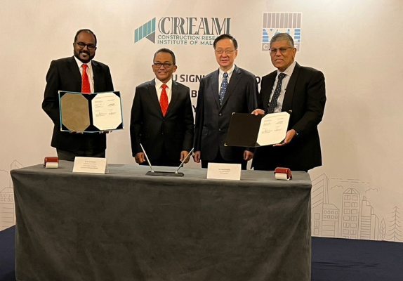 MoU Signing Ceremony between CREAM and YTL Cement Berhad